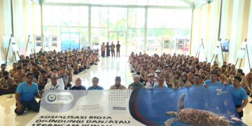 Peserta Kemah Pemuda Pesisir Jadi Penjaga Biota Laut Terancam Punah