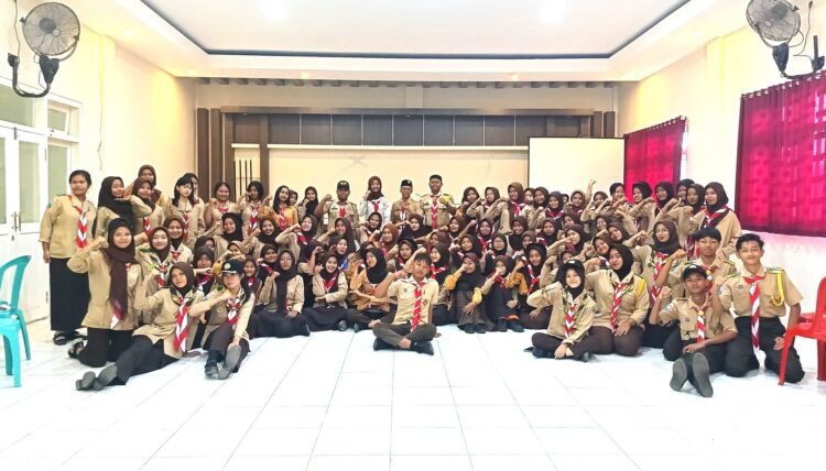 Saka Wanabakti KPH Banyuwangi Utara Ajak Pramuka SMK Sritanjung Jaga Keragaman Hayati