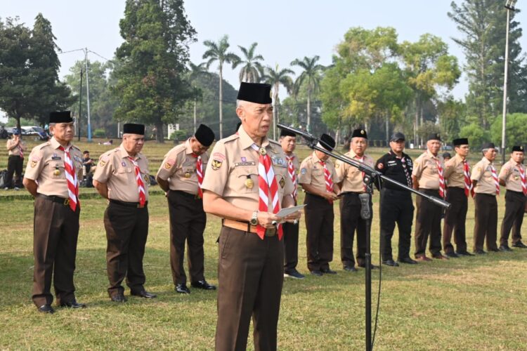 Kwartir Nasional Seleksi Petugas Upacara Hari Pramuka ke-63 Tahun 2024