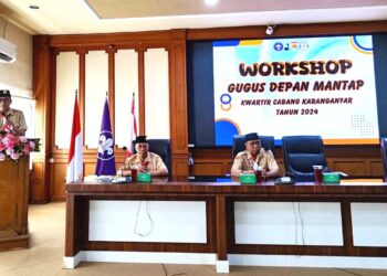 Kwarcab Karanganyar Gelar Workshop Gudep Mantap