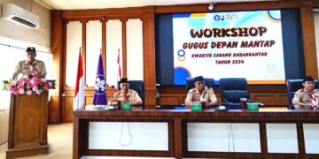 Kwarcab Karanganyar Gelar Workshop Gudep Mantap