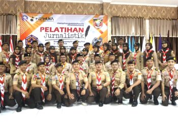 Berikan Kemampuan Dasar Jurnalistik Kepada Pramuka, Kwarda Lampung Laksanakan Pelatihan Jurnalistik 2024
