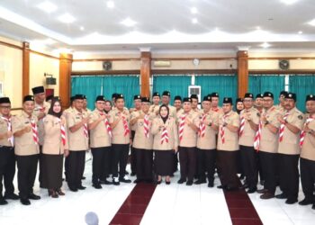 Ketua Kwarda Sumatera Utara Melantik Ketua Mabi Saka Wanabakti dan Saka Kalpataru Tingkat Daerah Sumatera Utara Masa Bakti 2019 – 2024