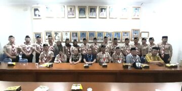 Kwarda Lampung Terima Kunjungan Gudep Lapas Kelas 1 Bandar Lampung