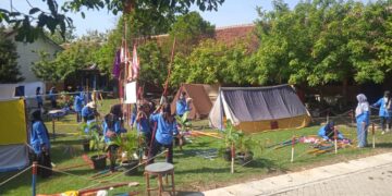 Terapkan Metode Kepramukaan, Peserta KMD Ikuti Perkemahan