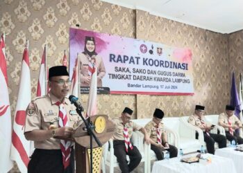 Maksimalkan Pembinaan Saka, Sako, Dan Gugus Darma, Kwarda Lampung Gelar Rapat Koordinasi Dengan Instansi Terkait