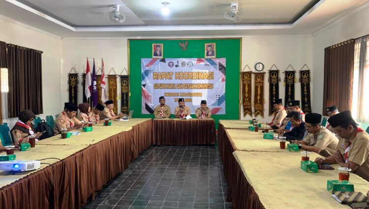 Kwarcab Karanganyar Adakan Rapat Koordinasi Saka dan Sako
