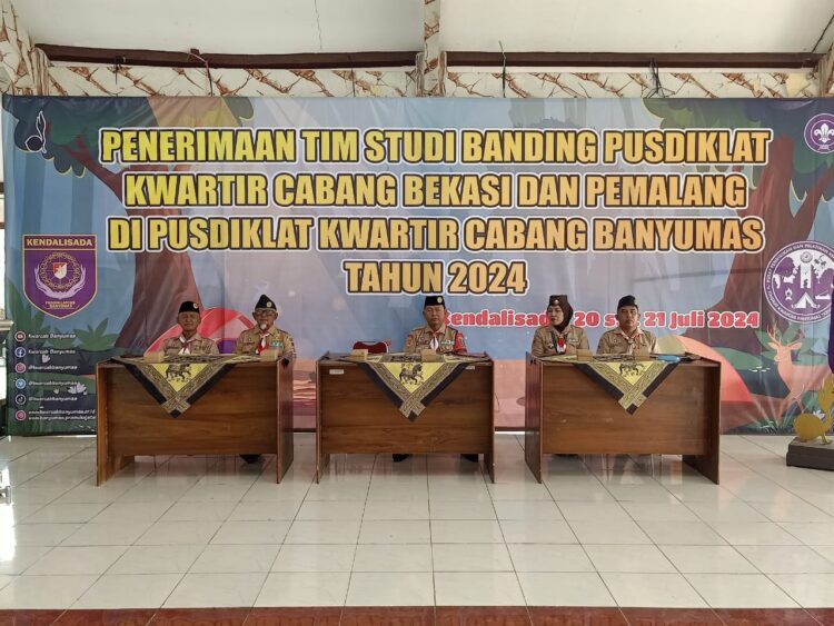 Pusdiklatcab Bekasi Jawa barat adakan Studi Banding ke Pusdiklatcab Banyumas Jawa Tengah