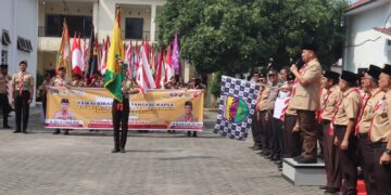 Pj Gubernur Sumatera Utara Melepas Peserta Kirab Tangkal Napza 2024