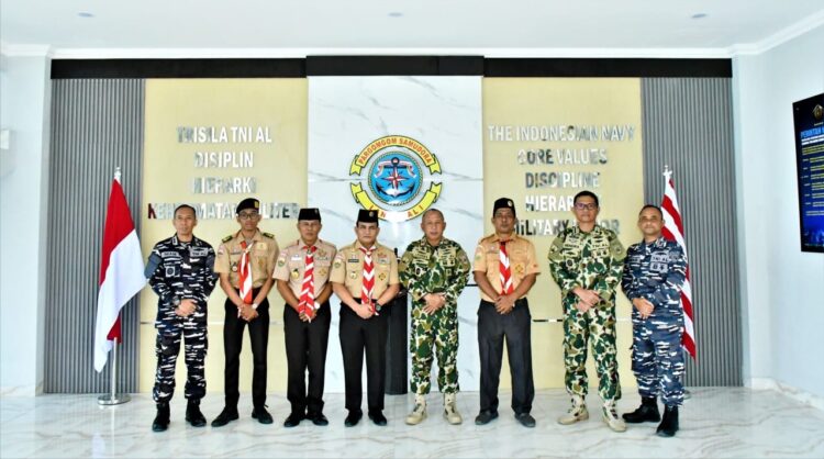 Persiapan Kemah Bela Negara 2024 Kwarda Sumut Kunjungi Danlantamal I Belawan