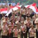 Kirab Tangkal Napza tahun 2024 Kwartir Derah Gerakan Pramuka Sumatera Utara, berakhir di Kota Kisaran, Kabupaten Asahan