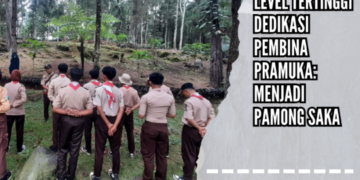 Level Tertinggi Dedikasi Pembina Pramuka: Menjadi Pamong Saka