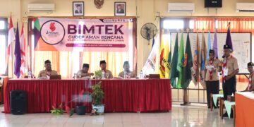 Ka Kwarda Babel Resmi Menutup Bimtek Gudep Aman Bencana Se Sumatera dan Jawa