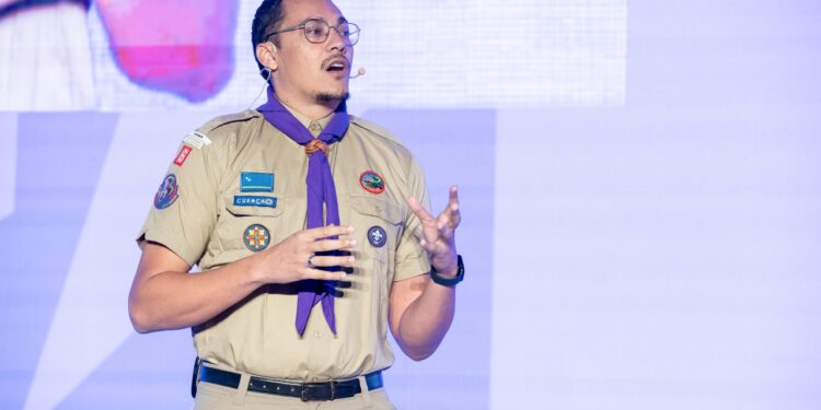 Daniël Corsen Ketua Komite Kepanduan Dunia Periode 2024-2027