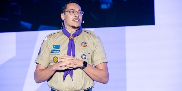 Daniël Corsen Ketua Komite Kepanduan Dunia Periode 2024-2027