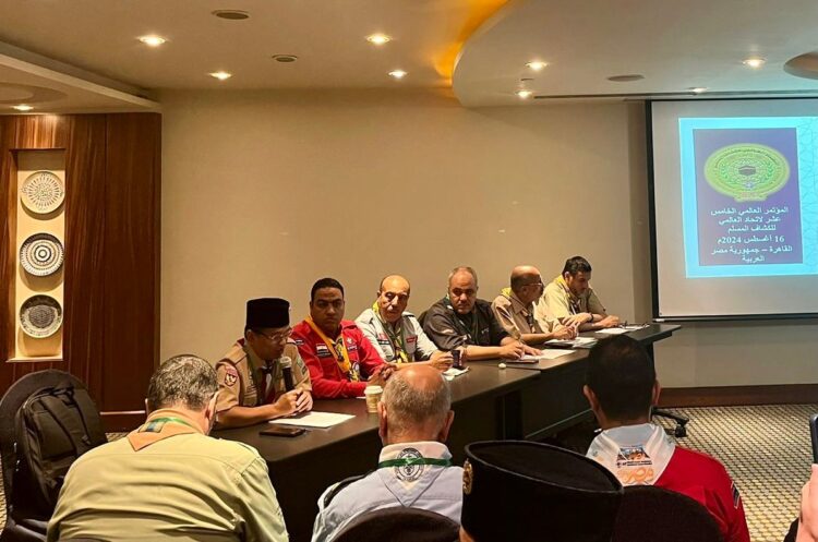 Kairo: Gerakan Pramuka Berhasil Inisiasi Deklarasi Bela Palestina