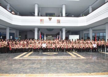 Ketua Kwarda Sumut Lantik Mabigus dan Pembina Gerakan Pramuka Unimed