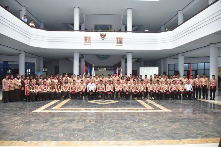 Ketua Kwarda Sumut Lantik Mabigus dan Pembina Gerakan Pramuka Unimed