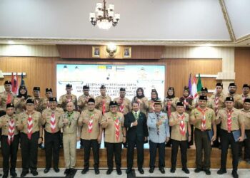 Kwarcab Medan Sukses Gelar Pertemuan Pramuka Internasional