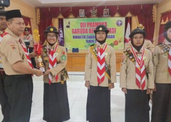 Kwartir Cabang Grobogan Menggelar Seleksi Pramuka Garuda Berprestasi