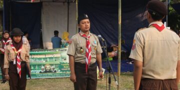 Pangkalan MTs NU Tirto Pekalongan Selenggarakan Kemah Orientasi Siswa Pramuka (KOSPRAM) tahun 2024