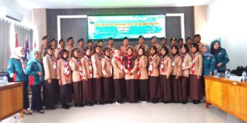 Mencetak Pramuka yang berkarakter SAKA BAKTI HUSADA cabang Tanjung Jabung Barat, adakan Latihan Dasar Kepemimpinan