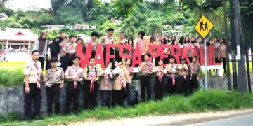 Pramuka SMA Negeri 4 Manado Laksanakan Kegiatan Bersih Lingkungan: Komitmen pada Kebersihan dan Kepedulian Sosial