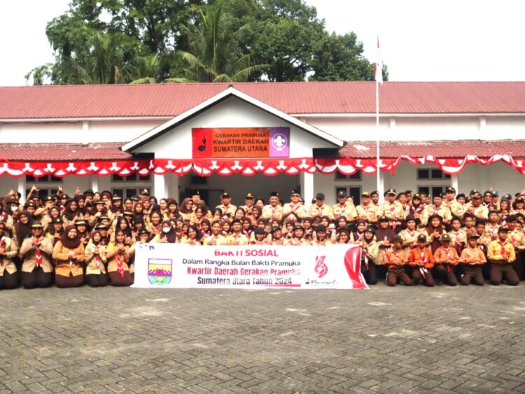 Rangkaian Bulan Bakti Pramuka Ke-63, Kwarda Sumut Menyelenggarakan Berbagai Kegiatan