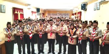 Jelang Hari Pramuka Ke 63, Kwarcab Grobogan Kukuhkan Ratusan Pembina Mahir