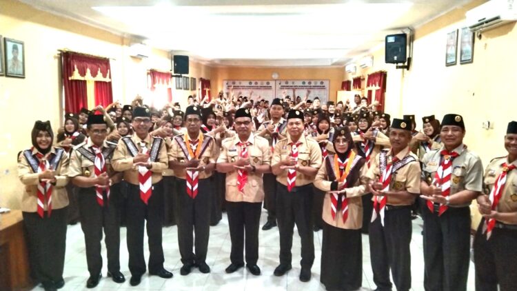 Jelang Hari Pramuka Ke 63, Kwarcab Grobogan Kukuhkan Ratusan Pembina Mahir
