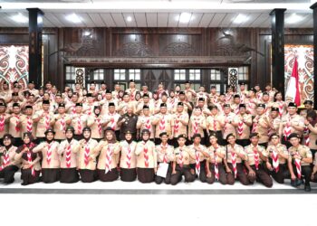 Kwarda Kalbar Laksanakan Ulang Janji Memperingati Hari Pramuka Ke-63