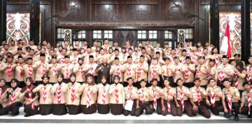 Kwarda Kalbar Laksanakan Ulang Janji Memperingati Hari Pramuka Ke-63