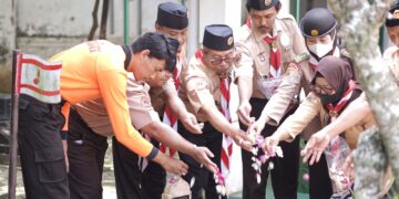 Mengenang Tokoh Pramuka, Kwarcab Purbalingga Adakan Ziarah