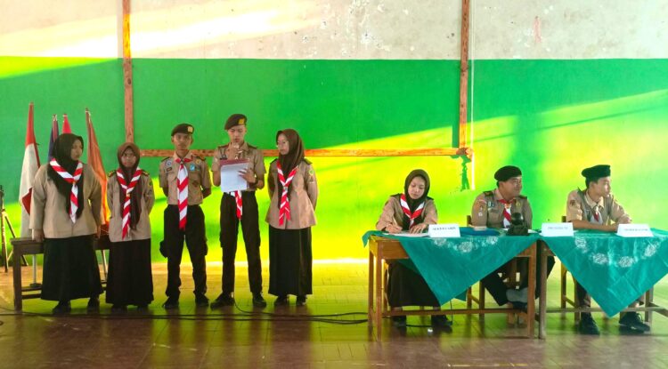 Gerakan Pramuka SMK Syafi’i Memeriahkan Hari Pramuka Ke 63 Tahun Dengan Semangat Yang Membara