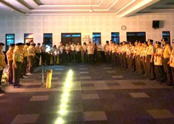 Khidmat, Malam Ulang Janji Hari Pramuka ke-63 Tingkat Daerah Kwarda DIY Momen Refleksi Diri