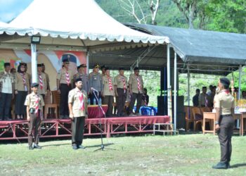 Kwartir Cabang Gerakan Pramuka Kabupaten Sigi Menyelenggarakan Upacara Hari Pramuka ke-63 Tahun 2024