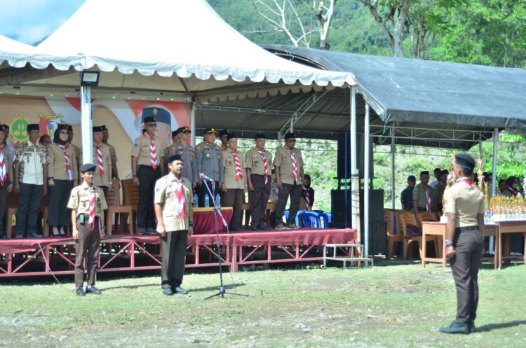Kwartir Cabang Gerakan Pramuka Kabupaten Sigi Menyelenggarakan Upacara Hari Pramuka ke-63 Tahun 2024