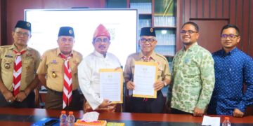 Pramuka Kwarda Sumut MOU Dengan Dinas Pendidikan Sumut Hasilkan Tiga Ruang Lingkup Utama