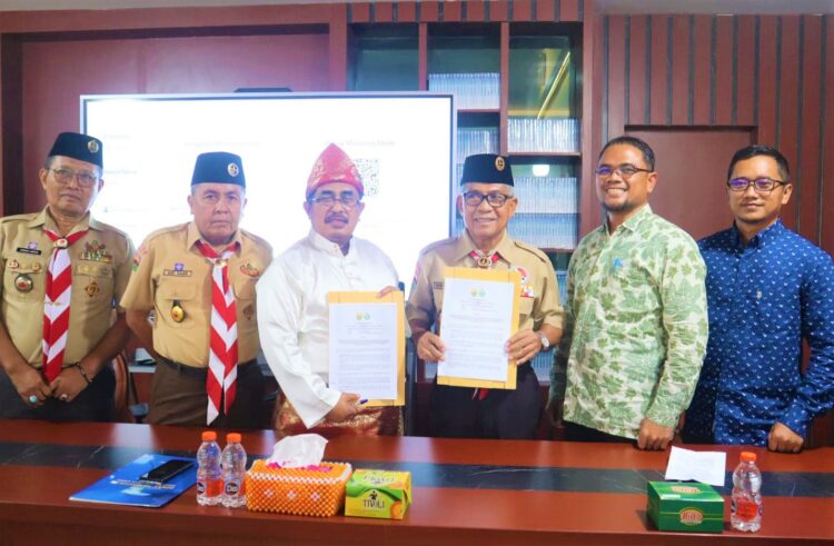 Pramuka Kwarda Sumut MOU Dengan Dinas Pendidikan Sumut Hasilkan Tiga Ruang Lingkup Utama