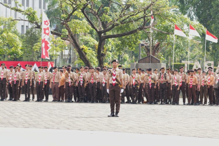 Kwartir Daerah Gerakan Pramuka Kalimantan Barat Laksanakan Upacara Hari Pramuka Ke-63 Tahun 2024