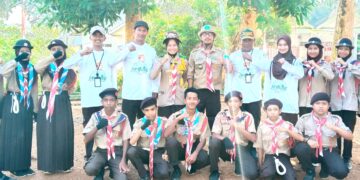 Wujudkan Generasi Berkualitas, Saka Tarunabumi Kampanyekan Gemar Minum Susu dalam Kegiatan Jambore