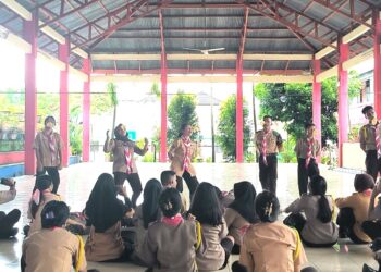 Merayakan Tradisi dan Persatuan: Lomba Permainan Tradisional Pramuka SMA Negeri 4 Manado Dalam Peringatan Hari Pramuka, Kemerdekaan, dan Ambalan Pingkan Matindas ke-41