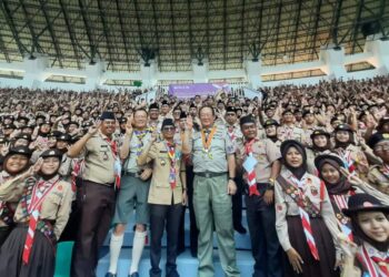 ATAS Indonesia Inagurasikan Ribuan Pramuka Garuda di Bogor