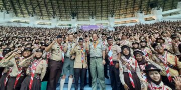 ATAS Indonesia Inagurasikan Ribuan Pramuka Garuda di Bogor