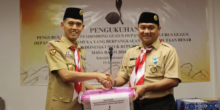 Kwartir Nasional Kukuhkan dan Beri Penghargaan Gudep Kairo