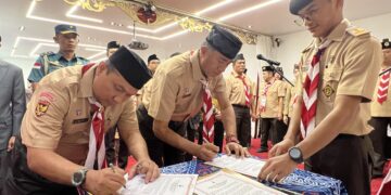 Kwartir Nasional Kukuhkan dan Beri Penghargaan Gudep Kairo