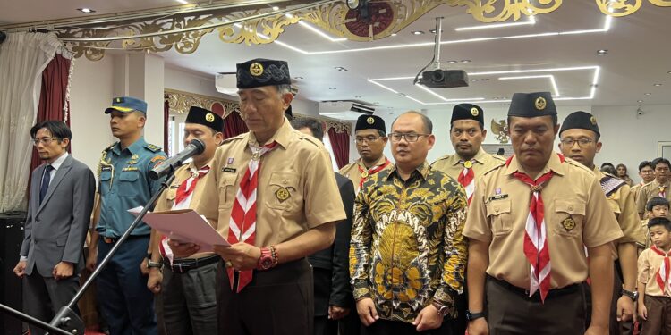 Kwartir Nasional Kukuhkan dan Beri Penghargaan Gudep Kairo