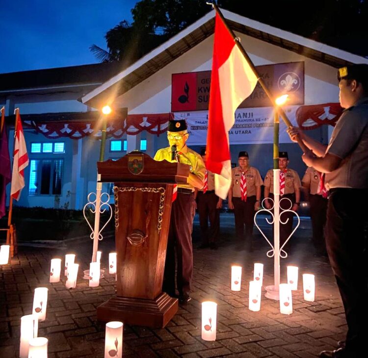 Kegiatan Ramah Tamah ,Tali Asih dan Ulang Janji Kwarda Sumatera Utara Penuh Haru dan Gembira