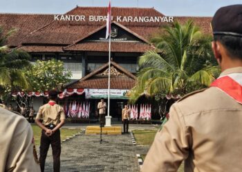 Ratusan Anggota Pramuka Ikuti Upacara Hari Pramuka