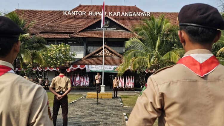 Ratusan Anggota Pramuka Ikuti Upacara Hari Pramuka
